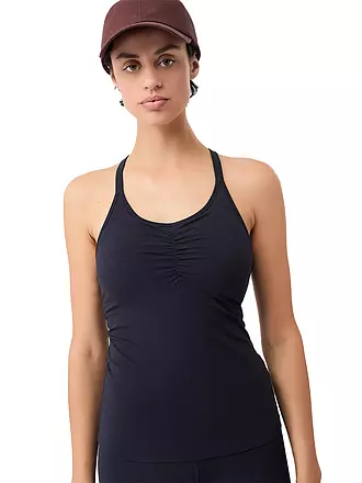 MANDALA | Top de yoga Infinity pour femmes | dunkelblau